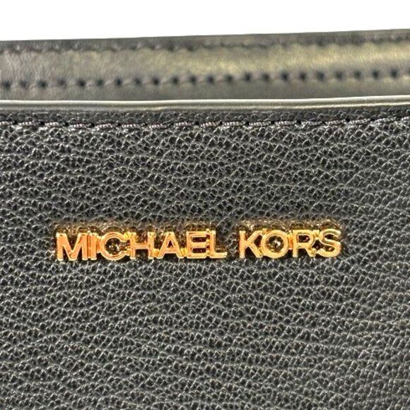 Michael Kors Kris Medium Pebbled Suede Leather Satchel Handbag Crossbody $358 - Picture 15 of 16